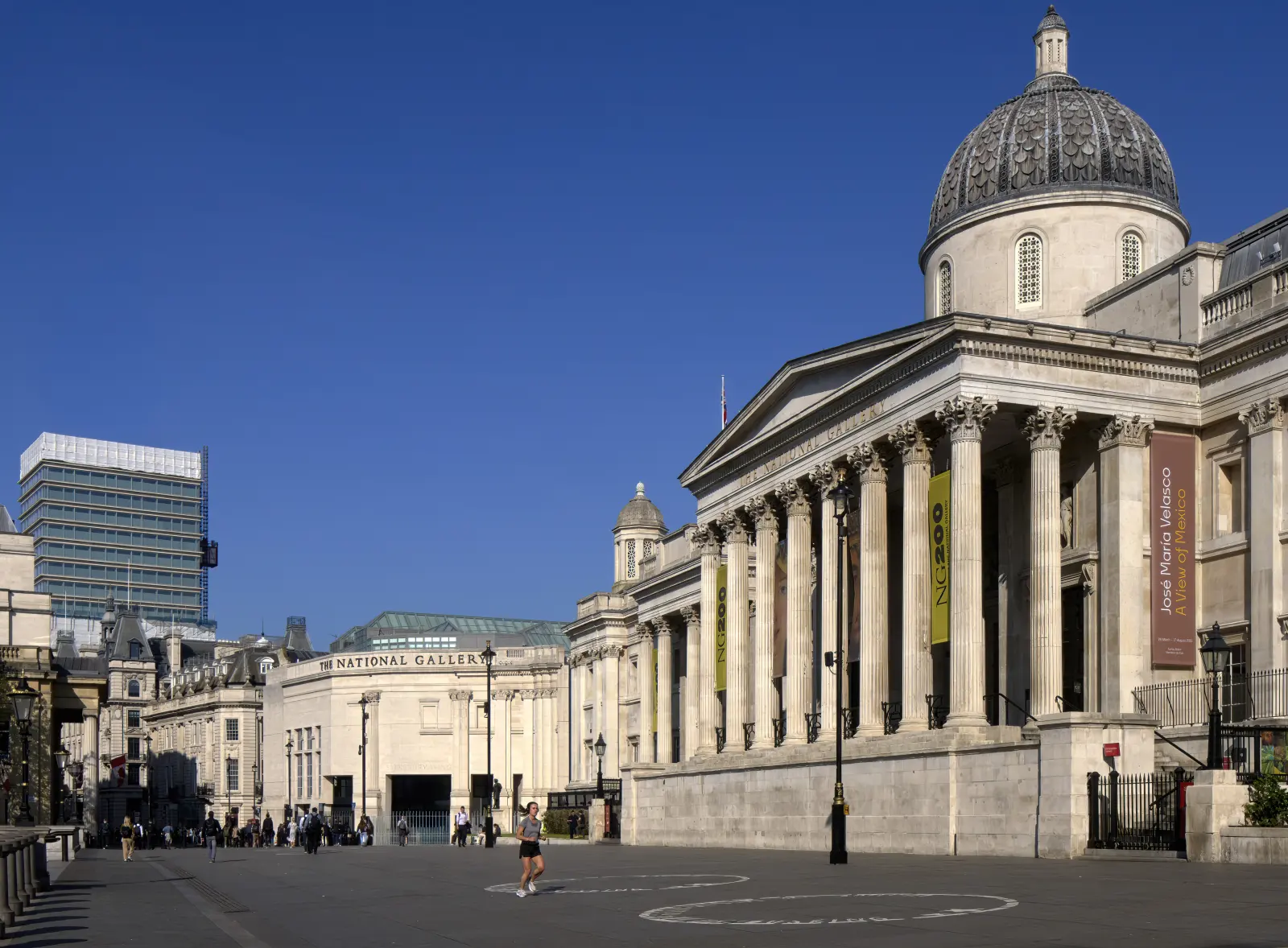 The National Gallery on Trafalgar Square